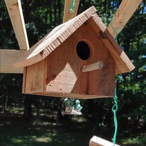 Rustic bird house